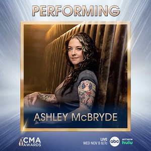 Always leave a light on at the #CMAAwards... I'll be performing #LightOnInTheKitchen 1 WEEK from today on country music's biggest night! Tune in Wednesday, Nov. 8 at 8/7 on ABC. | Ashley McBryde