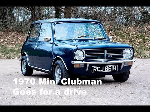 1970 Mini Clubman goes for a drive