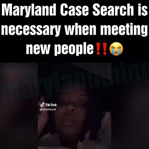 @marylandthingz on Instagram: "I’m MarylandCaseSearchAHolic myself🤗‼️ @marylandthingz Credit: TikTok/lavishlytrill"