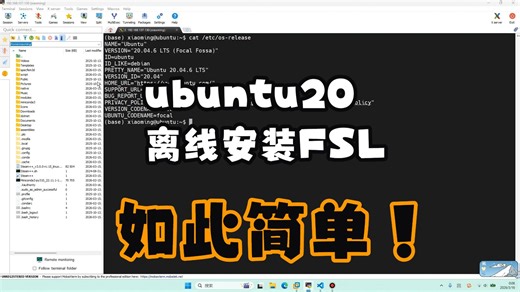 【ubuntu20】Linux离线安装FSL