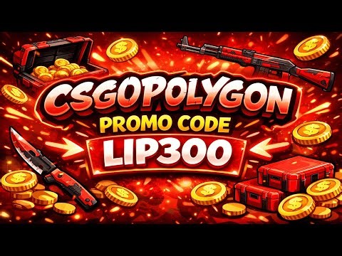 CSGOPOLYGON PROMO CODE & FREE COINS 2026 – USE CODE LIP300 (CSGOPOLYGON BONUS CODE)