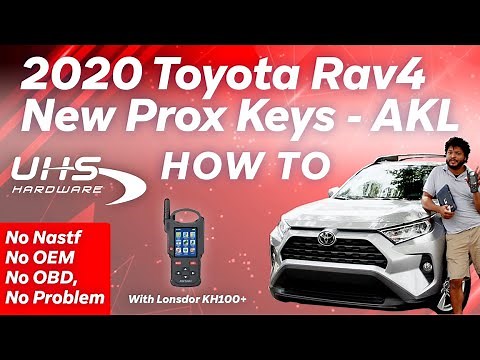How to Program Prox Keys - Londsor K518USA / KH100+ (Toyota / Lexus)