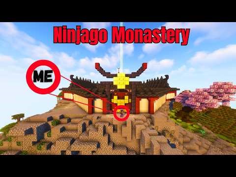 Minecraft Ninjago Monastery of Spinjitzu!!!