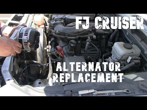 Toyota FJ Cruiser - Alternator Replacement (and Diagnosis) 2007-2014