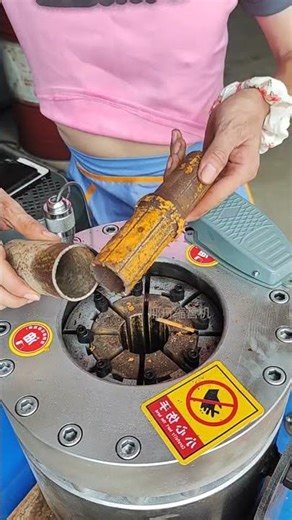 48 rack pipe shrinking joint steel pipe shrinking machine.