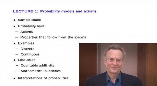 MIT RES.6-012 : Introduction to Probability ( Spring 2018 )