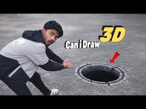 OMG!😱 Can i draw 3D hole?