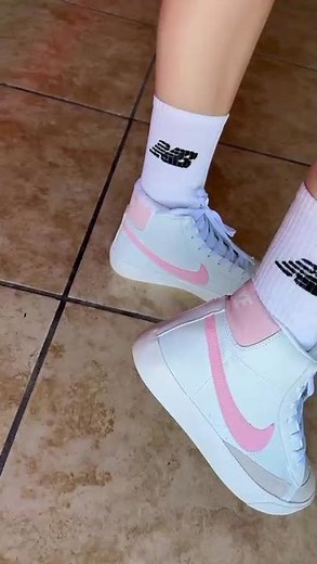 Nike Blazer Mid Blanco con Rosa 🌸 | Tenis con actitud vintage en Reynosa por Sr Michi