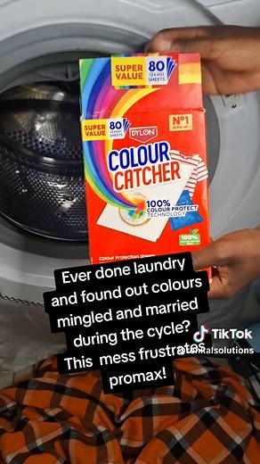 Stop Laundry Color Bleeding with Color Catchers