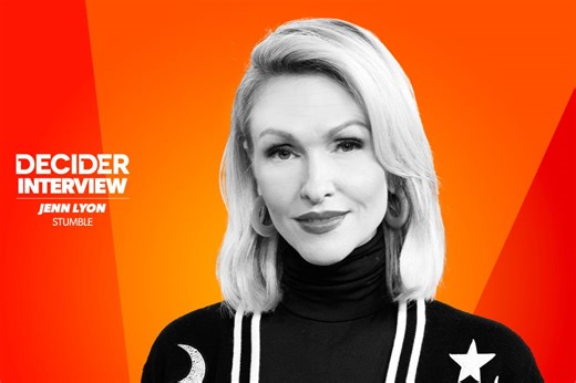 Jenn Lyon had no experience with competitive cheerleading before 'Stumble': "I never did a group sport in my life unless you count theater"
