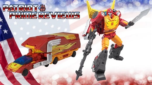 Watch Kingdom Rodimus Prime Review on Amazon Live