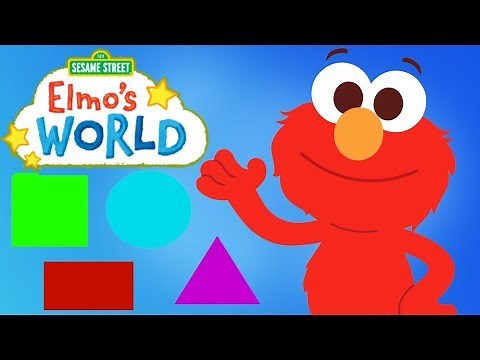 Sesame Street Elmo's World Kids Shapes With Elmo App For Preschoolers