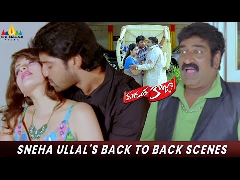 Sneha Ullal's Back to Back Scenes | Madatha Kaaja | Allari Naresh, Raghu Babu | Telugu Movie Scenes
