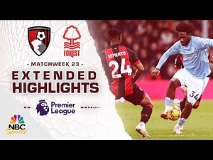 Bournemouth v. Nottingham Forest | PREMIER LEAGUE HIGHLIGHTS | 1/25/2025 | NBC Sports