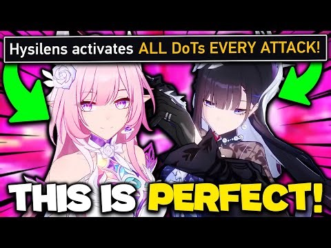 I used Cyrene with HYSILENS and she became the MAIN DoT DPS.. - Honkai: Star Rail