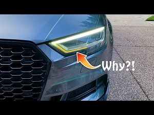 Why Your Lower DRL is Dimming... (Audi A3/S3/RS3)