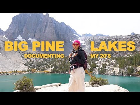 Hiking Big Pine Lakes | California’s Most Beautiful Alpine Lake (10 Mile Trail Vlog)