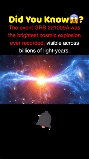 THIS WAS THE BRIGHTEST EXPLOSION EVER 💥