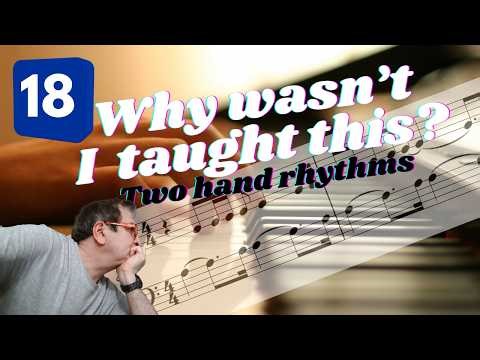 Two‑Hand Rhythms Exercise 18. Every pianist should do this. Gain Independence.