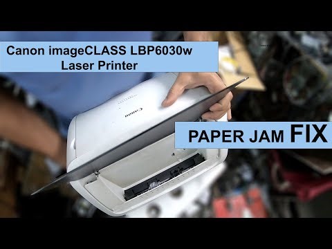 How to Fix Paper Jam in Canon LBP6030W Printer