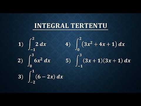 CARA MUDAH INTEGRAL TERTENTU