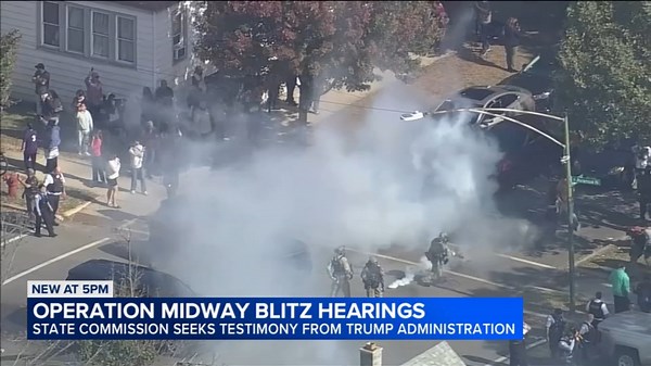 Governor's special commission calls on Trump officials to testify about operation 'Midway Blitz'