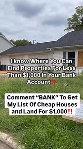 This is how I buy houses and land for only $1000🔥 25 States have a total of 230 Websites of cheap houses and Land 📍 Click the link in bio for more information 🔗 | theprettygirlinvestor