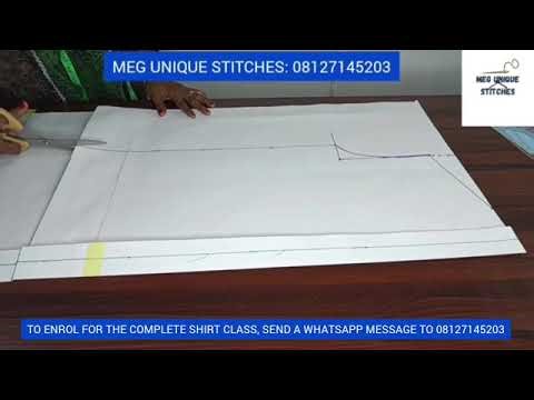 PART 2 👉HOW TO CUT and SEW A SHIRT FOR MALE AND FEMALE (DETAILED VIDEO)