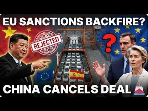 China Retaliates Fast — 150,000 EV Orders Canceled in Sudden Trade Fallout