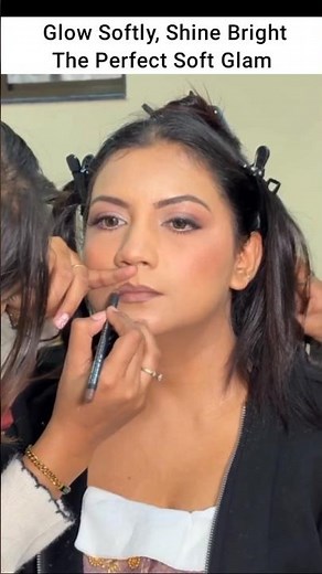Soft glam| By makeoverby_mayuri #shorts #makeup #makeuptutorial #bridal #bride #makeover #wedding