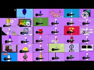 BFDI auditions but with 36 other animations 3