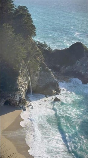 Stunning Big Sur Coastline Views | Pacific Ocean Scenic Drive 🌊 #bigsur#big sur #relaxingdrive