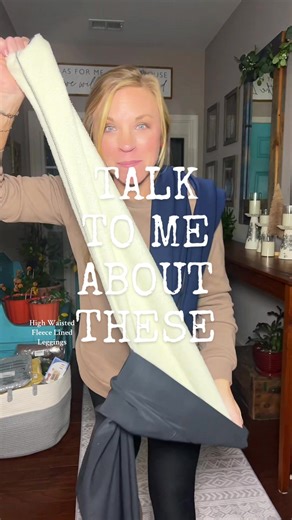 These are winter leggings like no others!! Fleece lined, high waisted and super cozy! •Warm fleece lining for lasting comfort •High waist design ensures secure support •Three color options for every outfit #TikTokShopBlackFriday