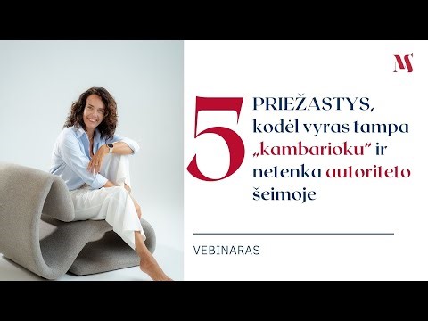 5 Priežastys, kodėl vyras tampa "kambarioku" ir netenka autoriteto šeimoje?