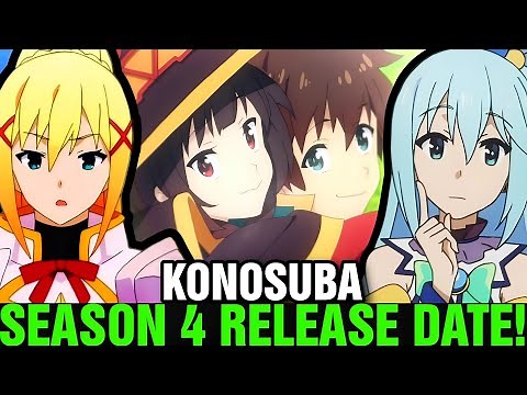 KONOSUBA SEASON 4 RELEASE DATE UPDATE - [Situation]