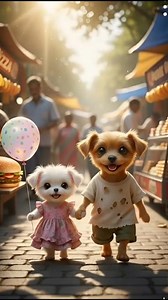 Puppy travels to get pizza for his sister #animahal