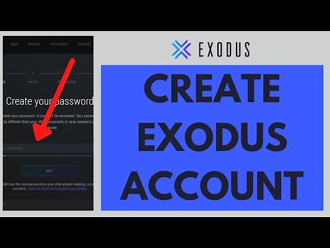 Exodus Tutorial: How to Create Exodus Account [STEP-BY-STEP!] | Exodus Sign up