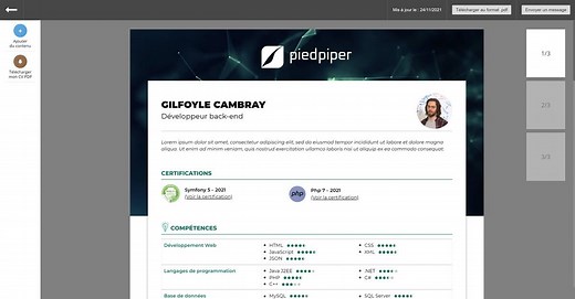 Showcase, éditeur de Dossier de Compétences pour ESN et sociétés de conseils