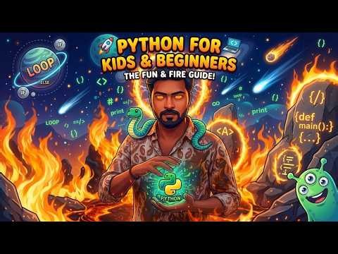 Python For Kids & Beginners🐍 | Let's Start