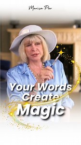 16K views · 248 reactions | Your words shape your reality. If you don't like your reality, change your words, and guess what you have... a better reality. Never forget: Your words create magic. That's why it's called spelling ✨ | Marisa Peer | Facebook