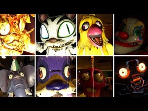 FNAF Secrets Of The Mimic - All Jumpscares Animation (Complete Version)