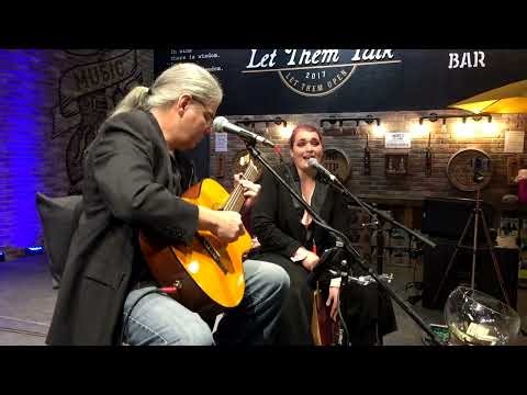 Tully Duo performing Blue Bayou Live at HMart Austin TX