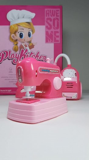 Cute Mini Sewing Machine | ASMR #satisfying #unboxing #shorts #toys #youtubeshorts #hellokitty #toysforkids #viralvideo #tiktok #youtubeshorts #satisfying #sewing #asmrsounds
