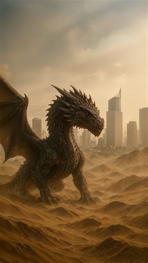 Brillian Fairiandi | AI Visual Storyteller on Instagram: "Imajinasi gurun gurun di Indonesia 🦂 a strom is coming... Production by @imajikid @agus.blackstyle Support by @klingai_official @freepik @skyreels_ai #ai #fyp #foryou #sand #wasteland #dunes #desert #arabian #jakarta #skyreels"