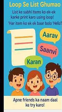 Mastering Lists in Python with Simple Loop Techniques #listloop #pythonforloop #listloop #list