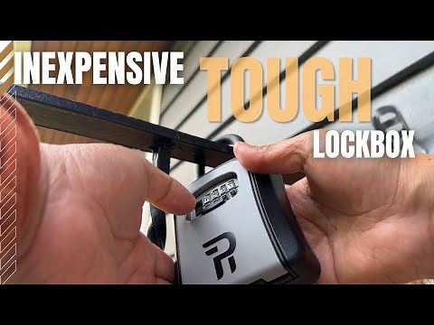 Rudy Run Portable Combination Lockbox Review: Secure Access to Your House Keys Anywhere!