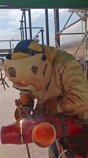 upheld shield in metal arc welding