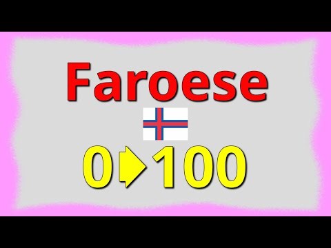 Faroese Numbers 0–100 | Føroyskt 0–100