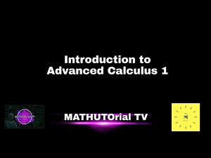Introduction: Advanced Calculus 1