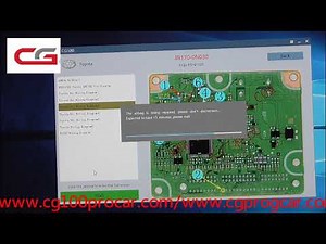 CG100 Repair TOYOTA AIRBAG 89170 0N030